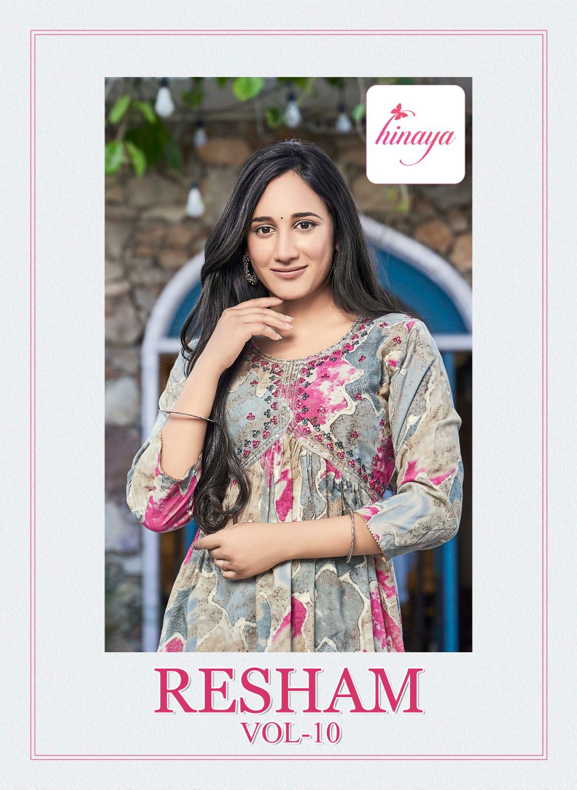 HINAYA KURTI RESHAM vol-10 